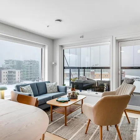 아파트 Modern Escape I Great Location I Balcony View *