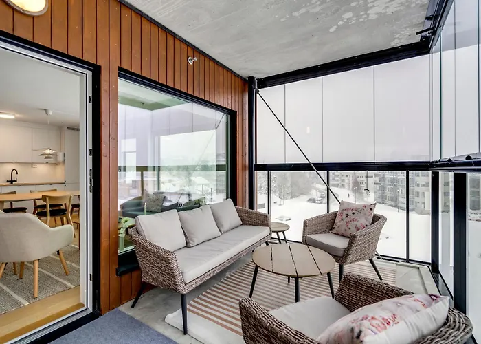 Modern Escape I Great Location I Balcony View Apartamento Tromsø